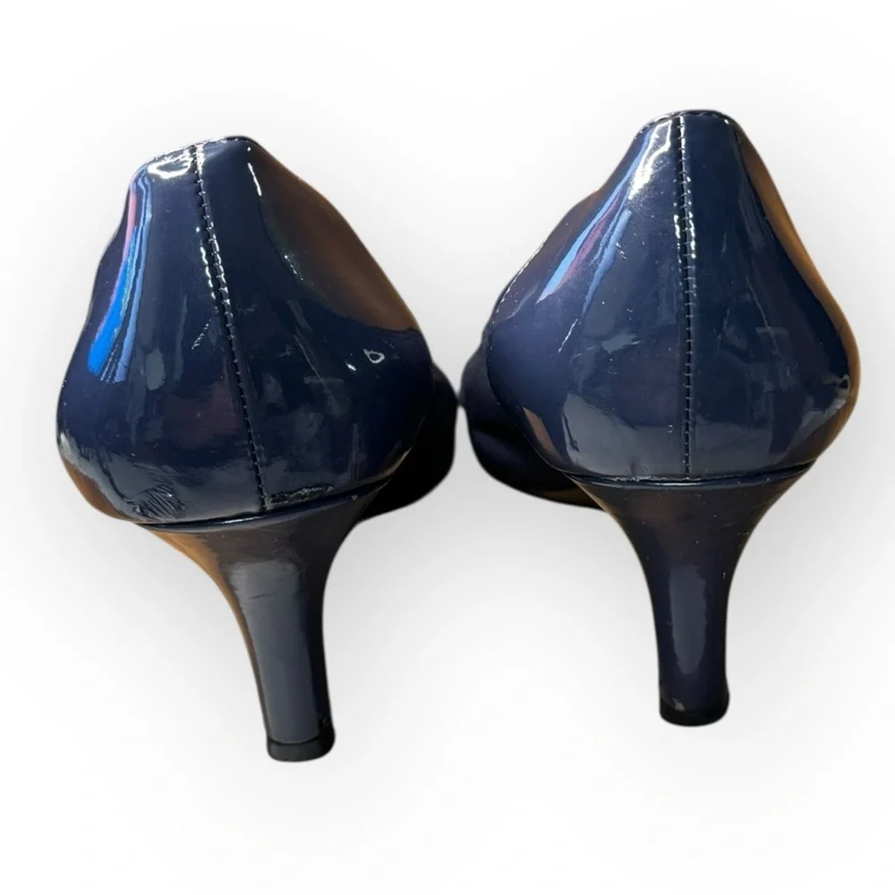 Life Stride Women’s Navy Blue Heels Size 10‎